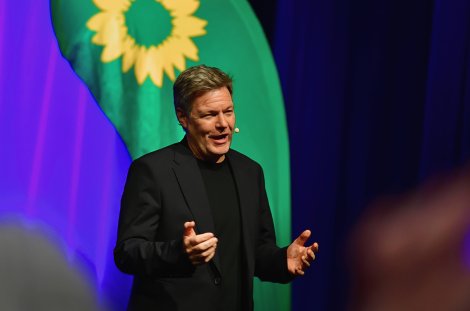 Der Kanzlerkandidat der Grünen: Robert Habeck @ IMAGO / Daniel Kubirski