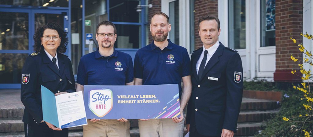 Einsatz gegen Hasskriminalität