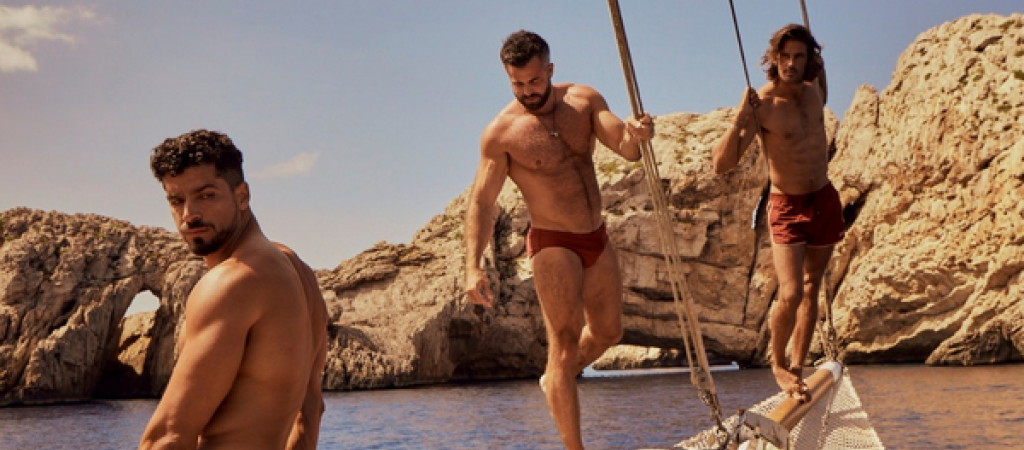 Luke Evans und Fran Tomas lancieren queere BDXY-Bademoden-Kollektion © BDXY